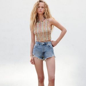 Zara jean shorts
